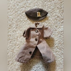 RARE Antique TERRI LEE Co 11-956 Official BROWNIE SCOUT Green doll Girl OUTFIT